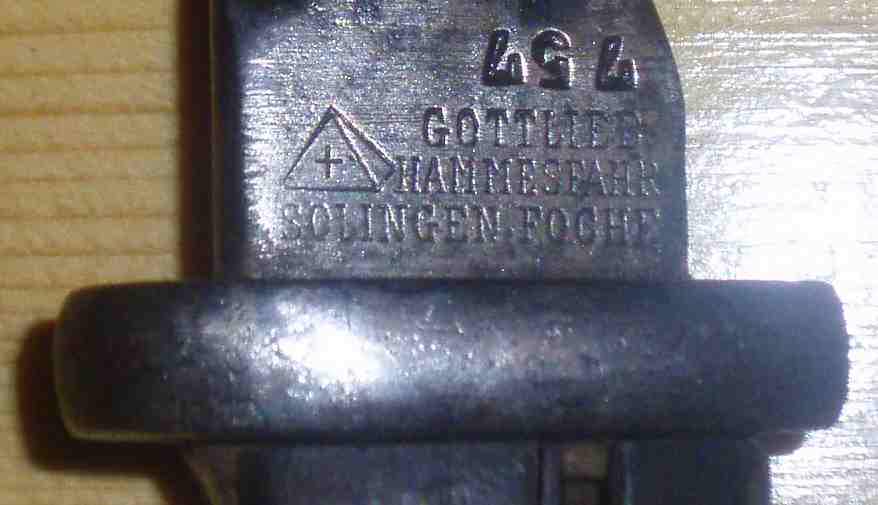 Mle 1884/98 2me type, version dents de scie meules
